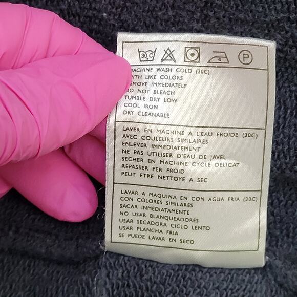 NIKE Sweatshirt 2XL 27x27 Small-Swoosh Logo Baggy Boxy Crop - Picture 10 of 15